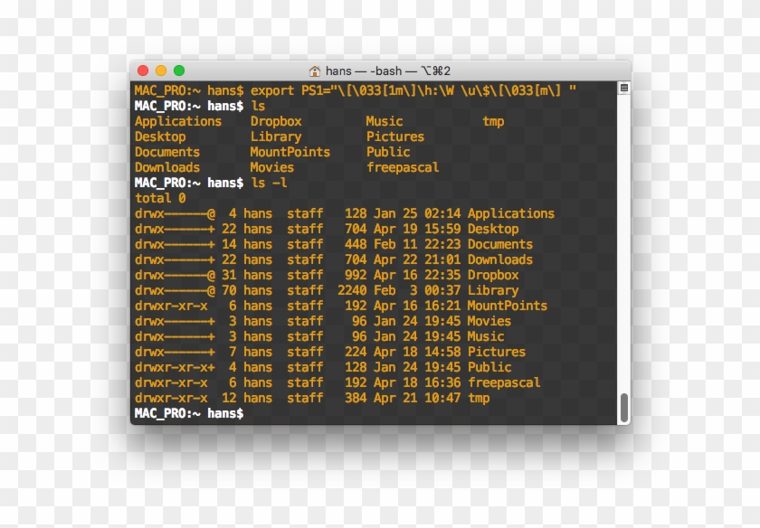 Macos How To Make Your Bash Prompt Standout In Terminal - Bfgminer Gridseed Blade Clipart