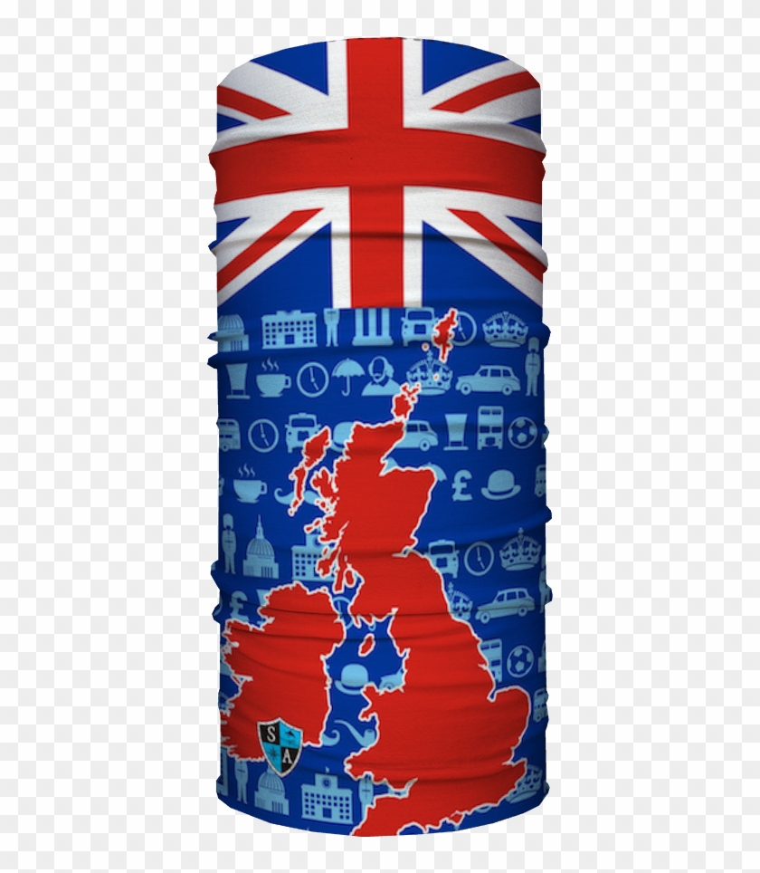 United Kingdom Graphic Flag - Skateboard Deck Clipart #4654823