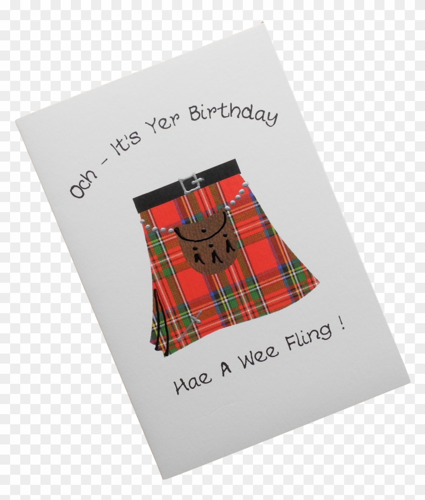 Tartan Kilt - Tartan Clipart