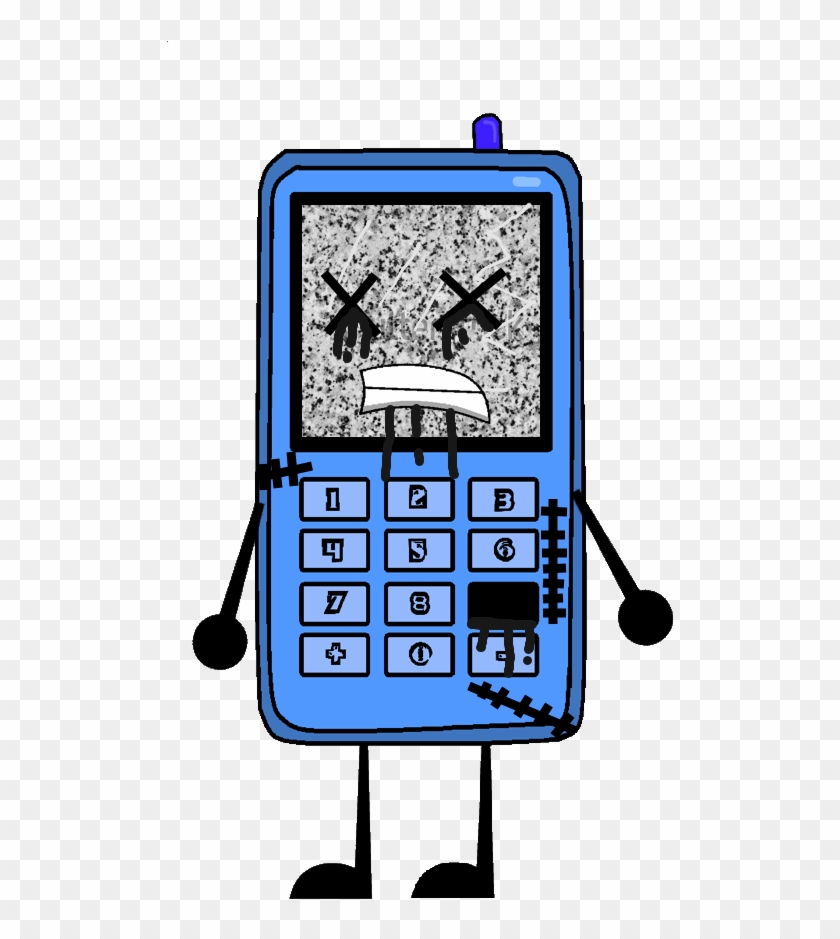 Phone As A Zombie Vector - Object Mayhem Zombie Phone Clipart #4654960