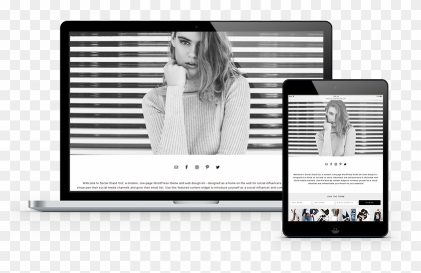 Feminine Wordpress Theme - E-book Readers Clipart #4655063