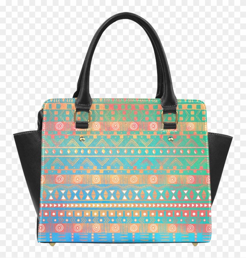 Inspired Aztec Pattern-2 Classic Shoulder Handbag - Handbag Clipart