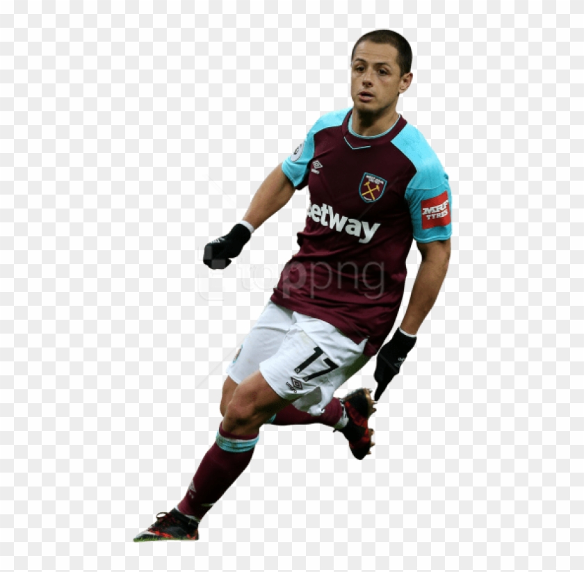Download Javier “chicharito” Hernandez Png Images Background - Javier Hernandez West Ham Png Clipart