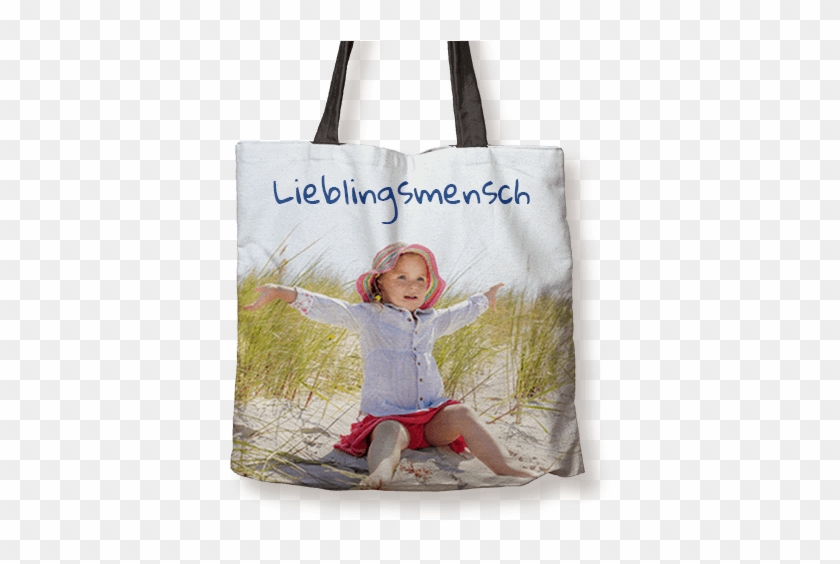Your Photo On A Handsewn Tote Bag - Tote Bag Clipart