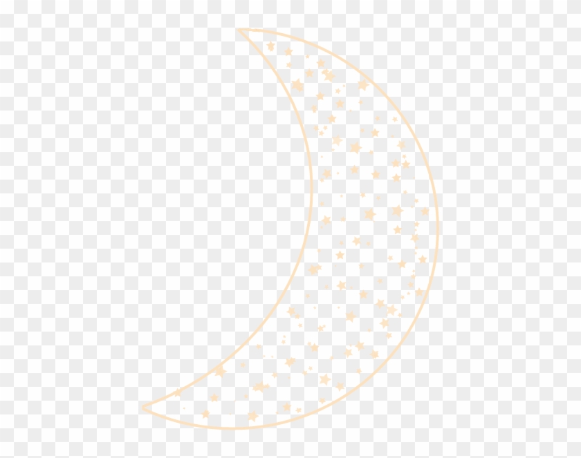 #moon #ftestickers #stars #outline - Circle Clipart