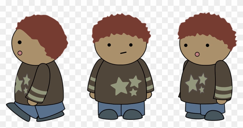 Bored Boy Cartoon Character Comic - Dibujos Animados Para Comics Clipart