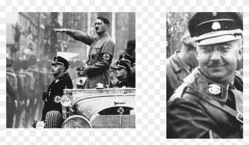 Himmler Was Probably The Second Most Powerful Nazi - Adolf Hitler Clipart #4655667