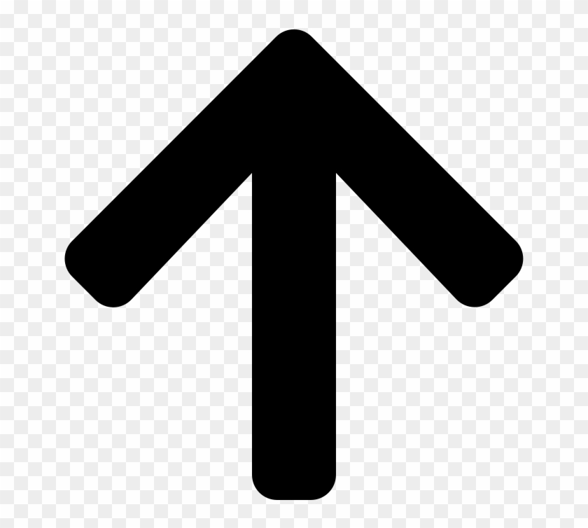 Font Awesome 5 Solid Arrow-up - Up Arrow Clipart