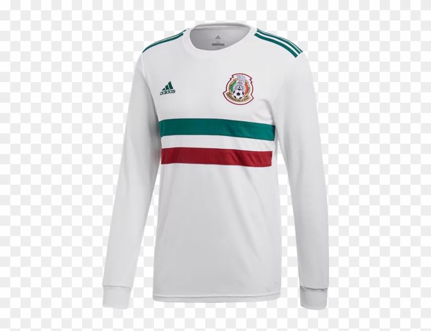 Mexico Soccer Jersey Png - Mexico Jersey 2019 Long Sleeve Clipart #4655966