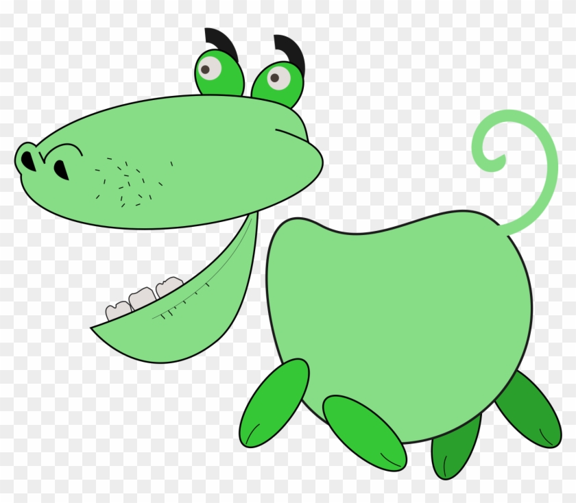 This Free Icons Png Design Of Green Beast - Cartoon Clipart