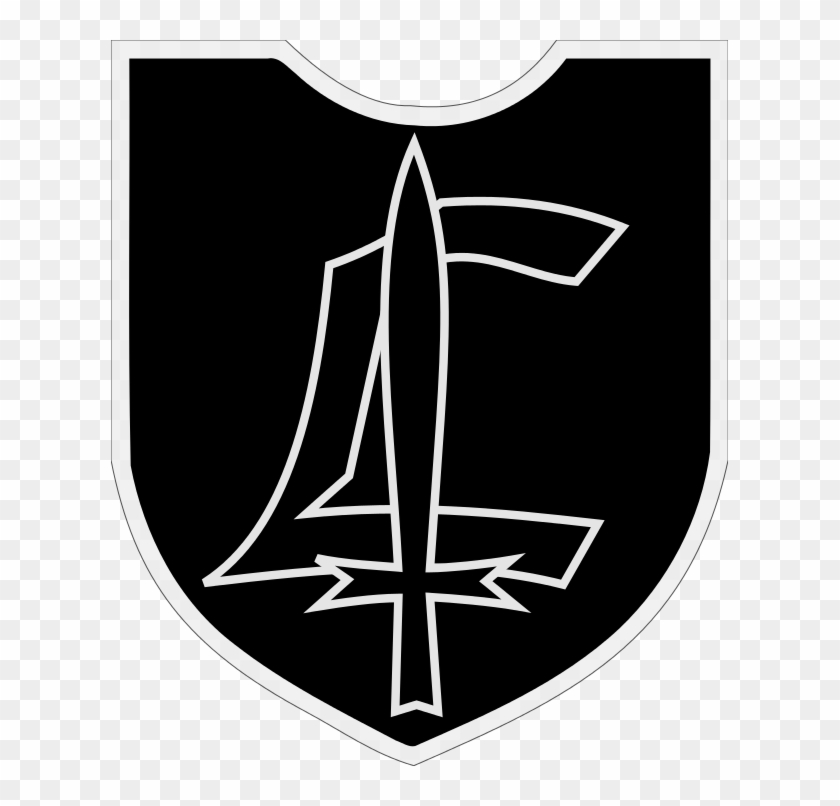 Insignia Of The 37th Ss Volunteer Cavalry Division - 37th Ss Division Clipart