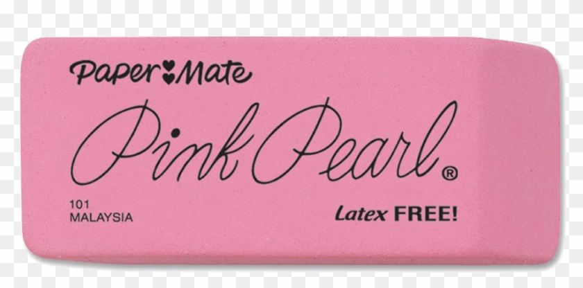 Pink Eraser Free Vector Png Image - Paper Mate Clipart