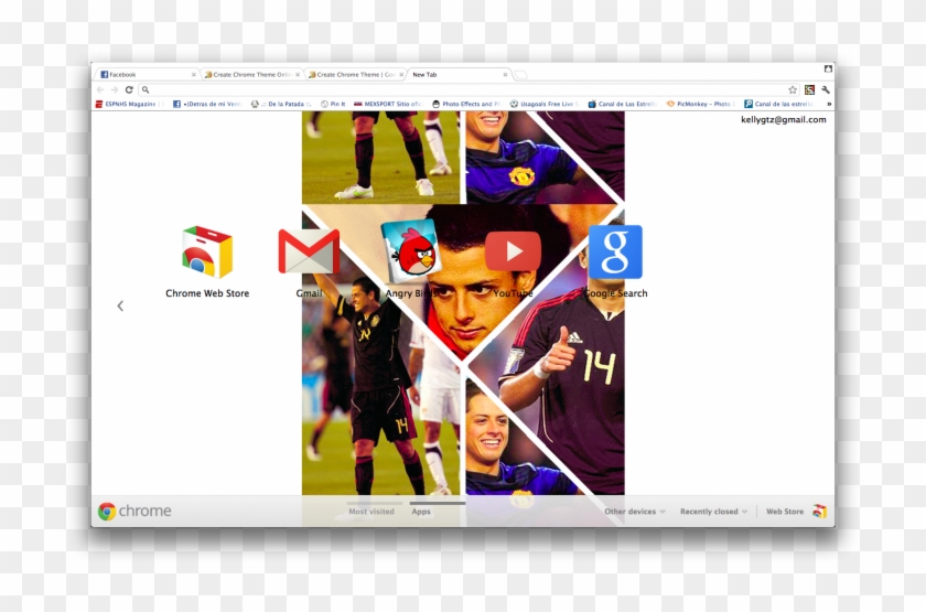 Chicharito Hdz - Chrome Web Store Clipart #4656321