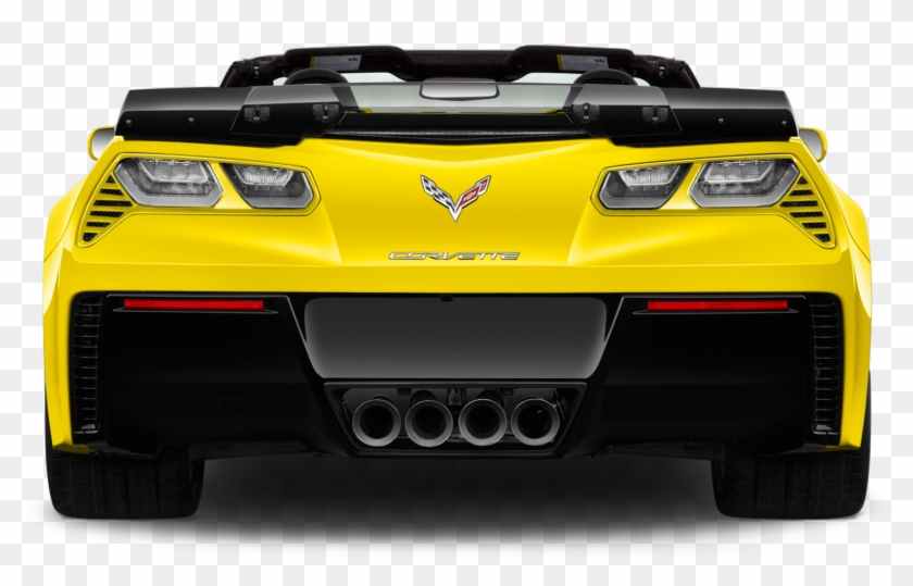 54 - - Corvette 2019 Yellow Convertible Clipart