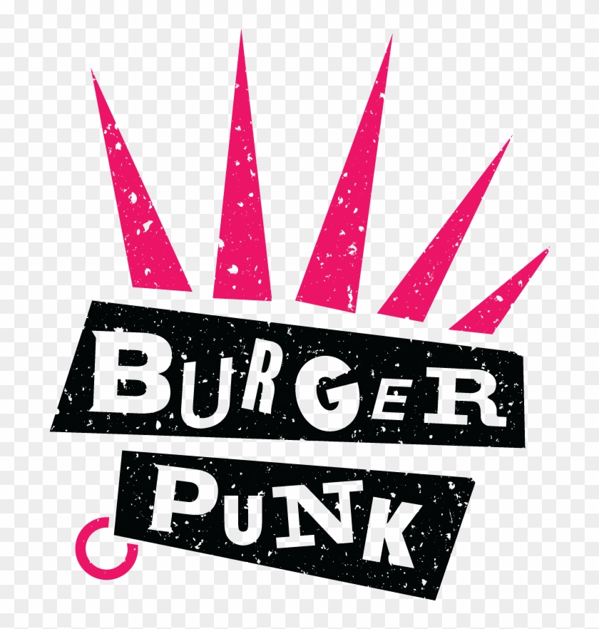 Burger Punk Logo Clipart #4656825