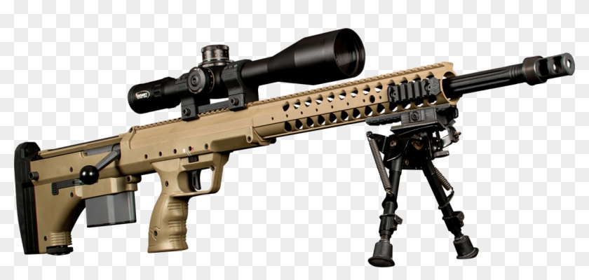 Srs Rifle With - Desert Tech Srs A2 Clipart #4656907
