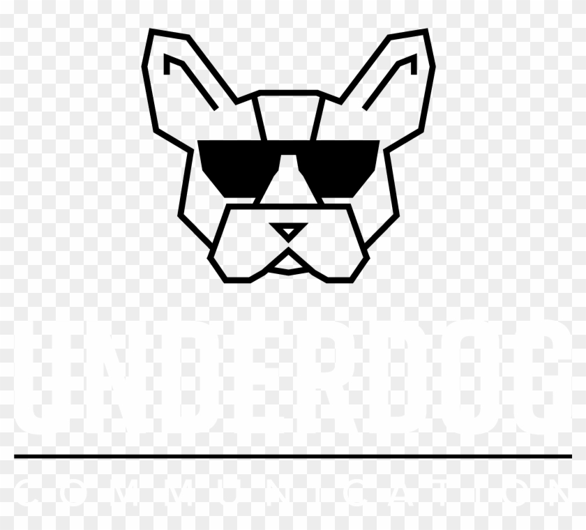 Underdog Communication - Line Art Clipart