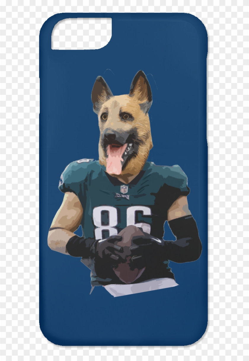 Eagles Dog Mask - Police Dog Clipart #4656945