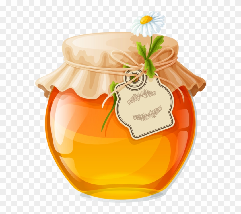 Pot De Miel Png - Honey Jar Png Transparent Clipart (#4657079) - PikPng