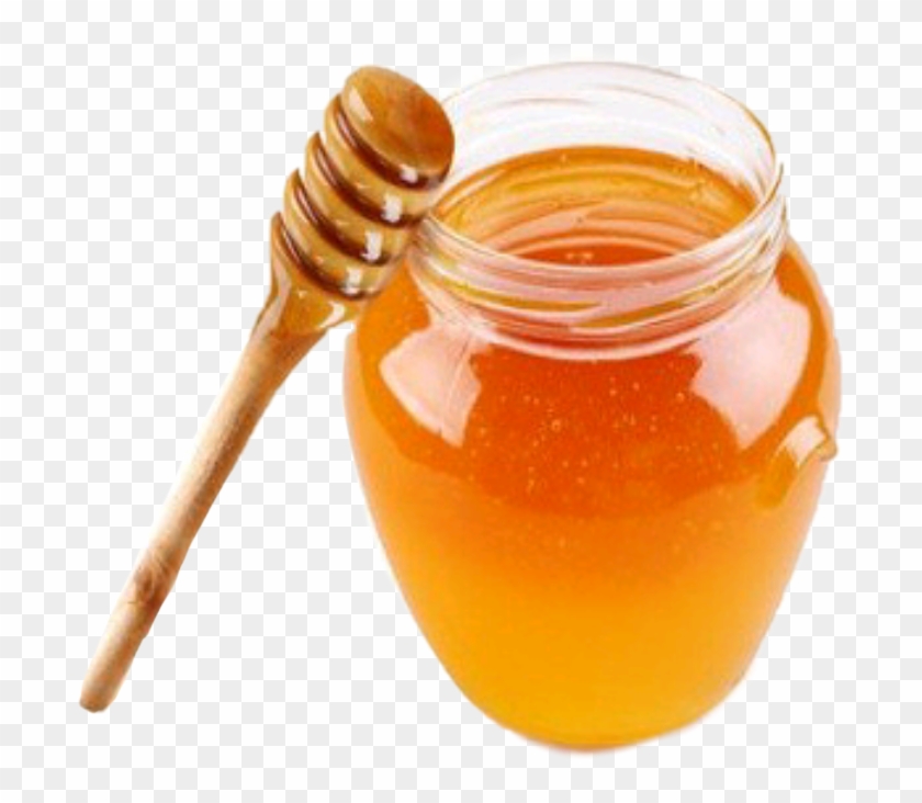 Miel Sticker - Honey In A Jar Clipart #4657176