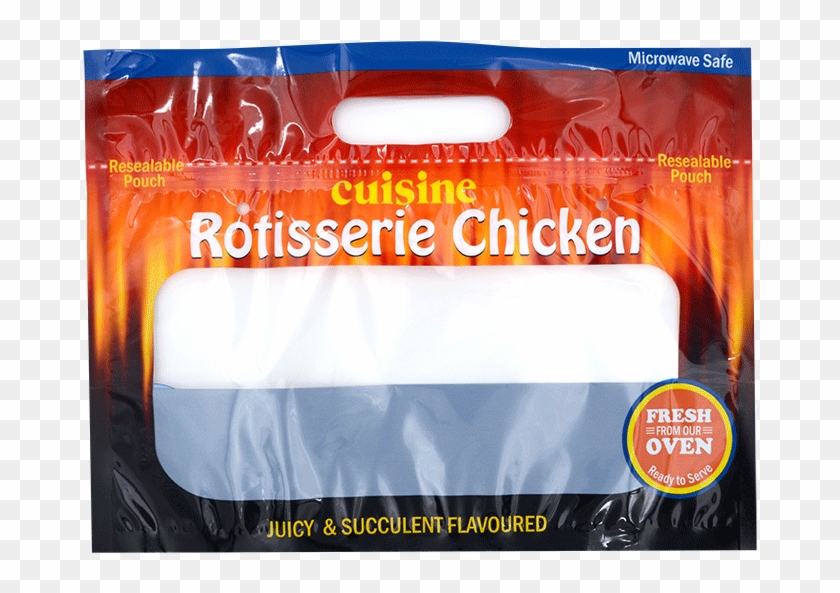 Custom Printed Rotisserie Chicken Bags Roast Chicken - Poster Clipart #4657254