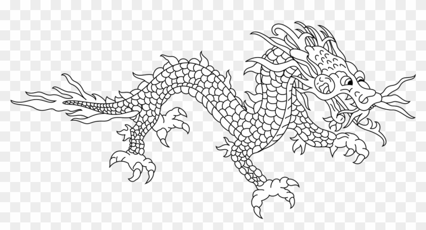 Dragon Heraldry Legend Myth Png Image - Dragon On Bhutan Flag Clipart