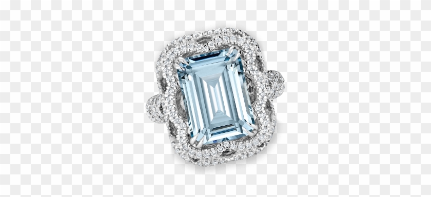 Cirrus Aquamarine - Diamond Clipart #4657495