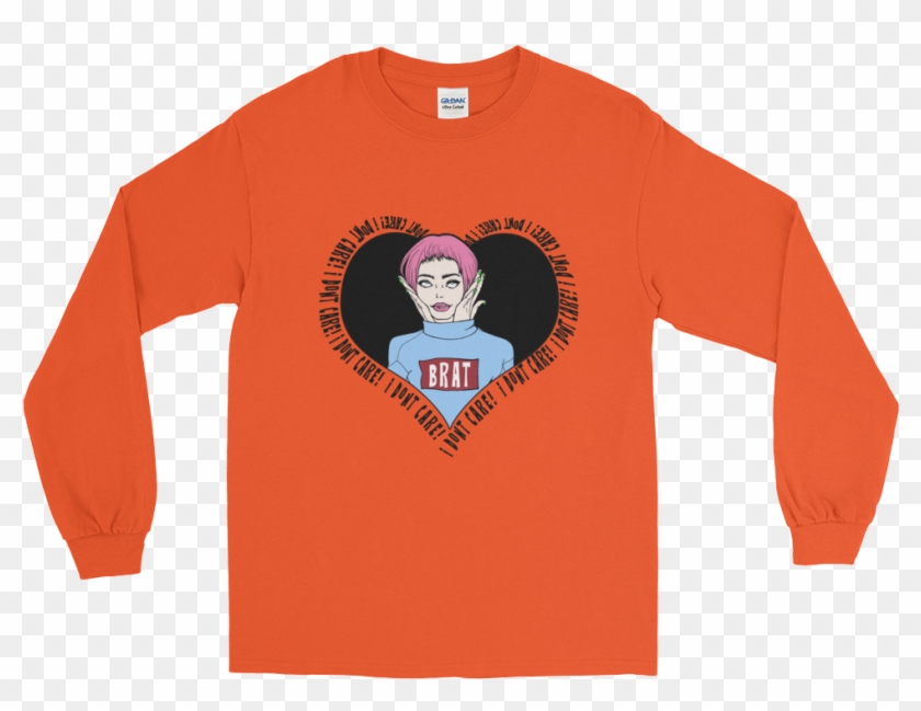 Brat Long Sleeve Shirt - T-shirt Clipart #4658039