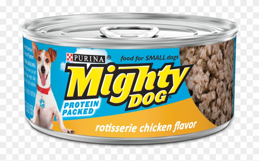 Mighty Dog Rotisserie Chicken Flavor Wet Dog Food - English White Terrier Clipart #4658048