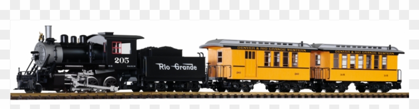 38111 Rio Grande Passenger Starter Train Set With Smoke - Piko 38111 D&rgw Passenger Start Set W Lights Sound Clipart #4658285
