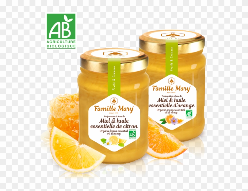 Duo De Miel Bio Aux Agrumes - Miel De Châtaignier Clipart #4658601