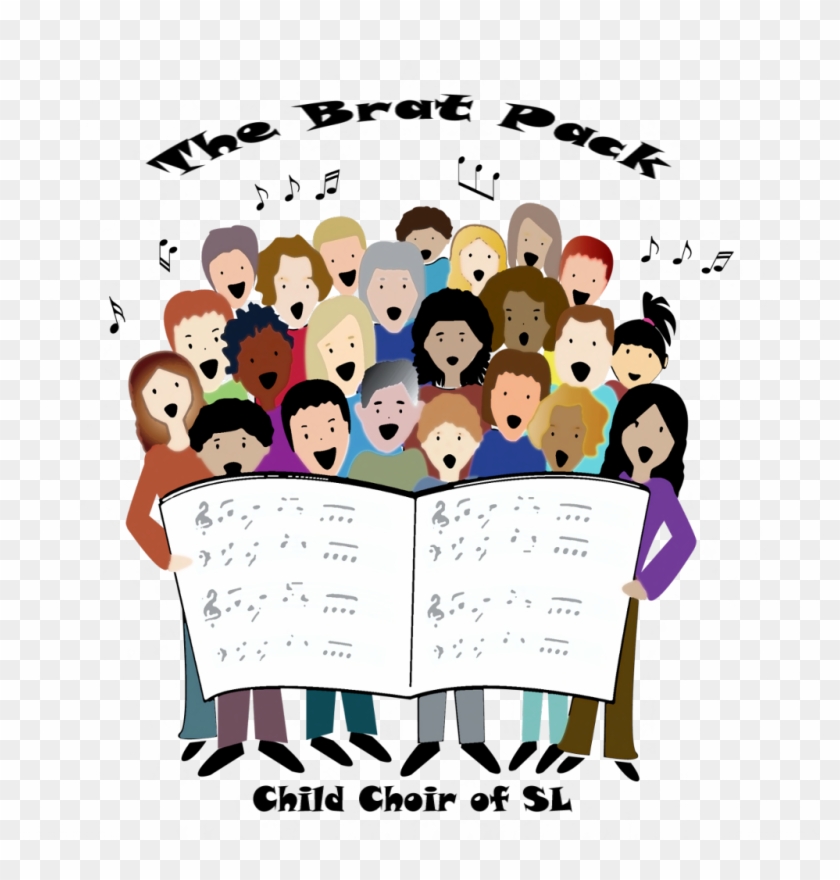 The Brat Pack - Gambar Paduan Suara Kartun Clipart #4658767