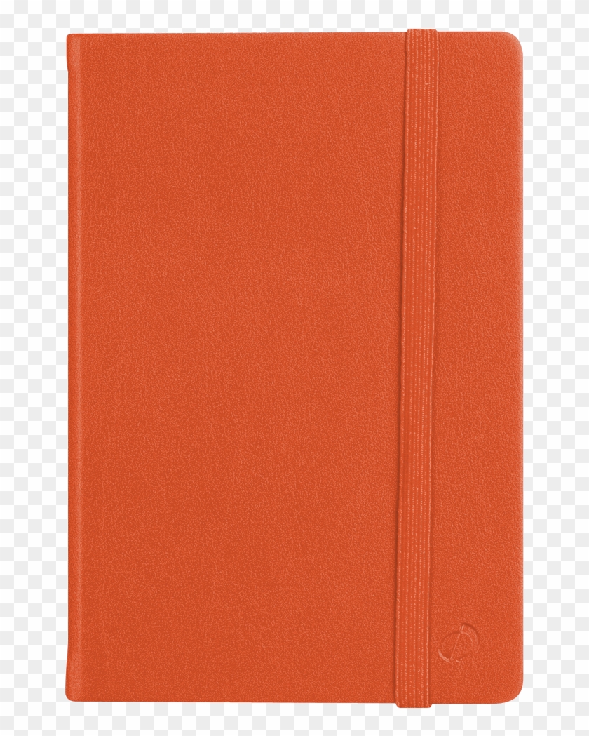 Plain Notebook Habana Orange A6 - Wallet Clipart