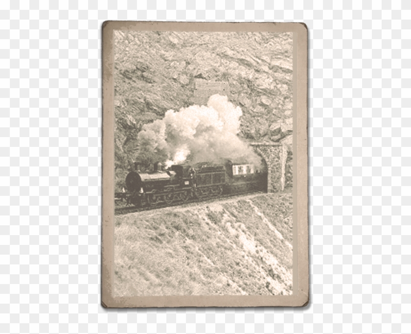 A First Class Destination - Locomotive Clipart #4659004