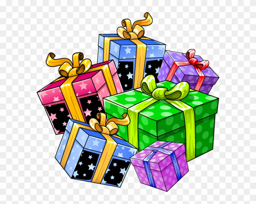 Rmsauru - Cartoon Happy Birthday Present Clipart - Png Download