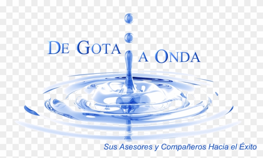De Gota A Onda Logo - Transparent Water Drop Png Clipart #4659567