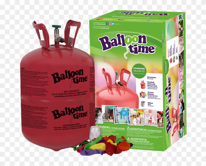 9 In Standard Kit Eng Sp1 - Balloon Time Helium Tank Clipart #4660259