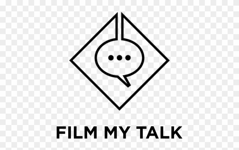 Film My Talk - Line Art Clipart #4660320