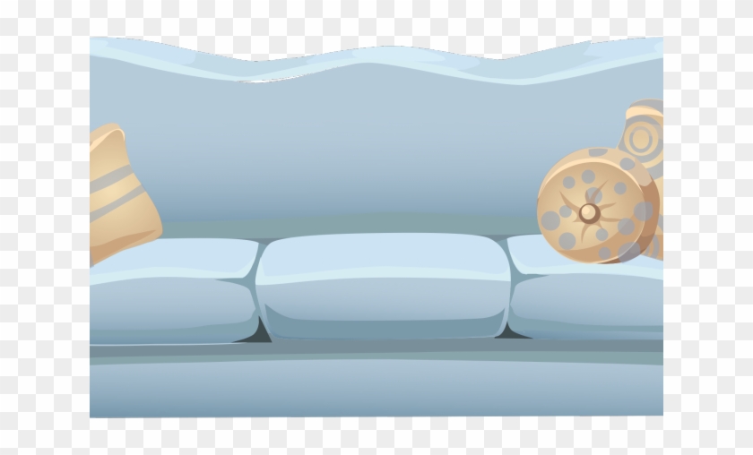 Sofa Clipart Small Couch - Furniture Sofa Clipart - Png Download #4660414
