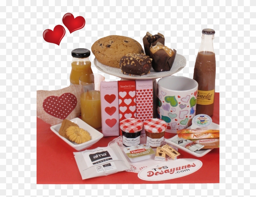 Desayuno A Domicilio Dulce San Valentín - Armar Desayunos Para Vender Clipart