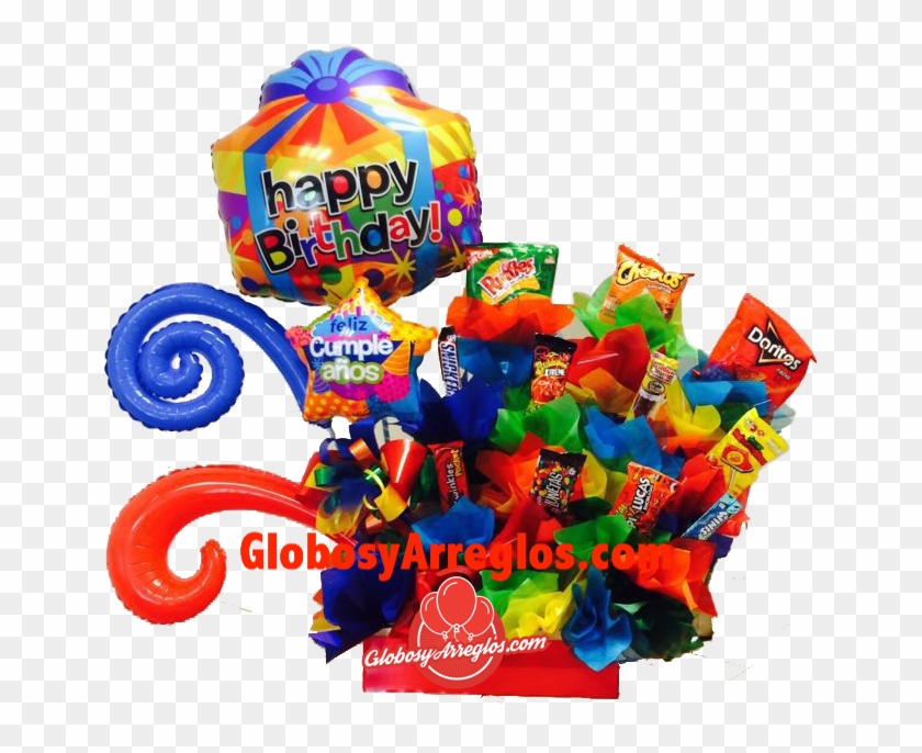 Trendy Arreglo De Globos Grande Birthday Regalo Para - Party Supply Clipart #4660589