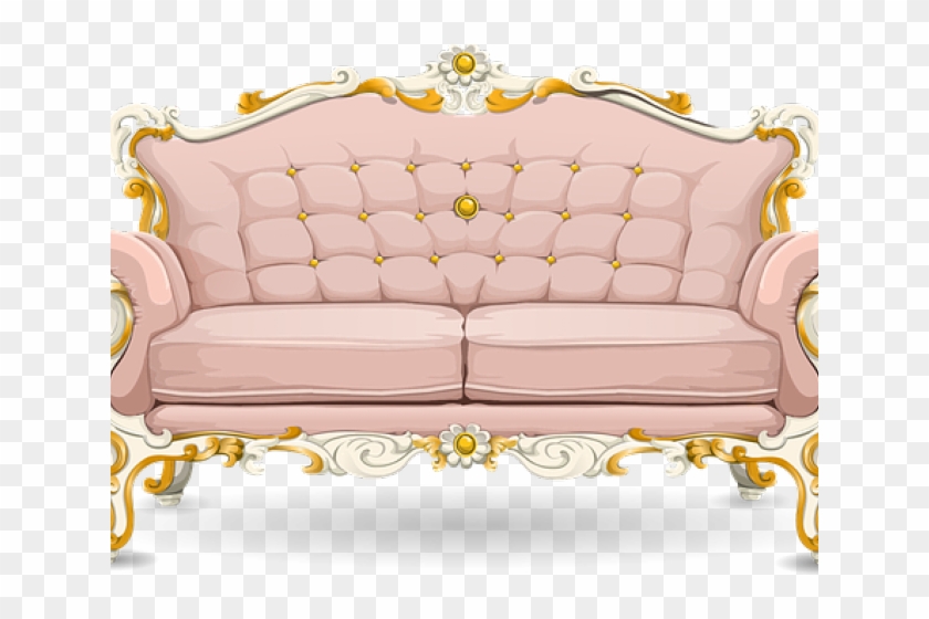 Couch Clipart Safa - Couch - Png Download #4660782
