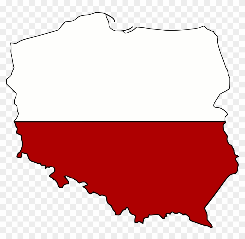 Vector Map Of Poland Clipart