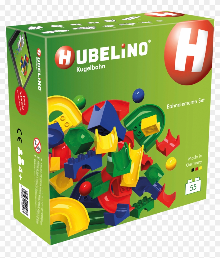 55-piece Run Elements Set - Knikkerbaan Hubelino Clipart #4661005