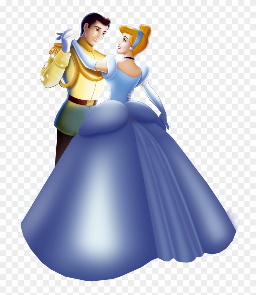 Cinderella And Prince Charming Png Clipart #4661265