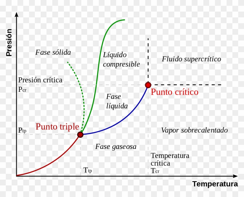 Punto Critico - Phase Diagram Clipart #4661378