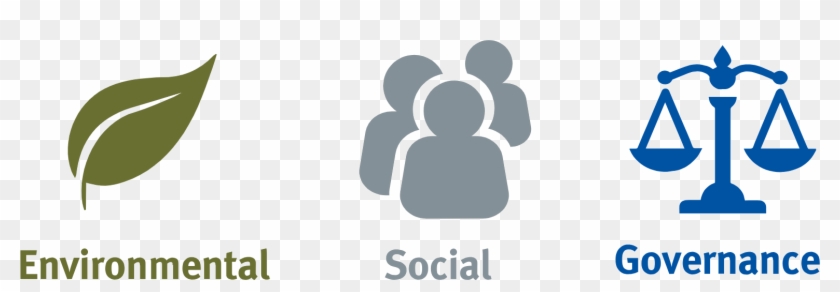 Charting A Sustainable Advantage - Environmental Social Governance Icons Clipart #4662283
