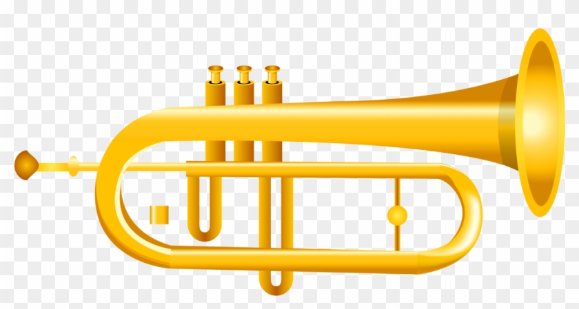 La Trompeta - Music Instruments Clipart #4662330