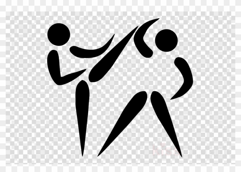 Silhouette Taekwondo Clipart European Taekwondo Championships - Taekwondo Comic - Png Download