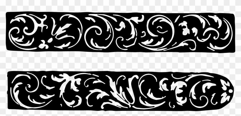 Download Vintage Parisian Clip Art Ornaments - Calligraphy - Png Download #4663182